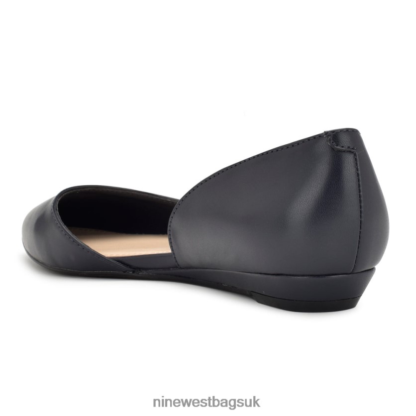 Nine West Saige d\'Orsay Flats RFX40B2272 - Nine West Bags UK French Navy