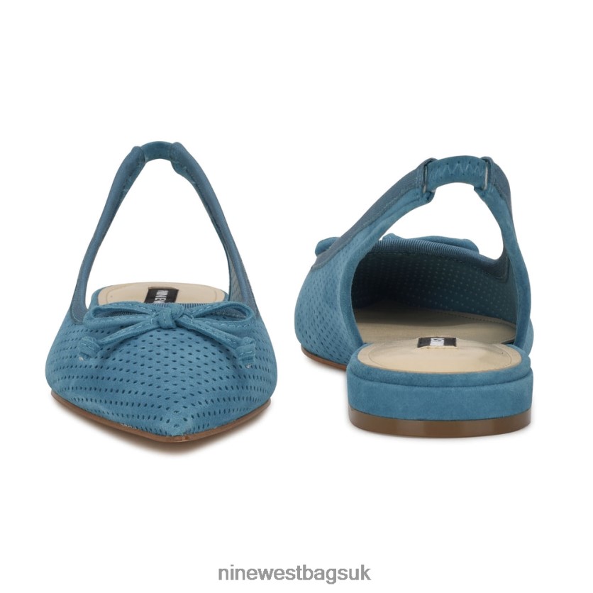 Nine West Livi Slingback Pointy Toe Flats RFX40B1063 - Nine West UK Sale