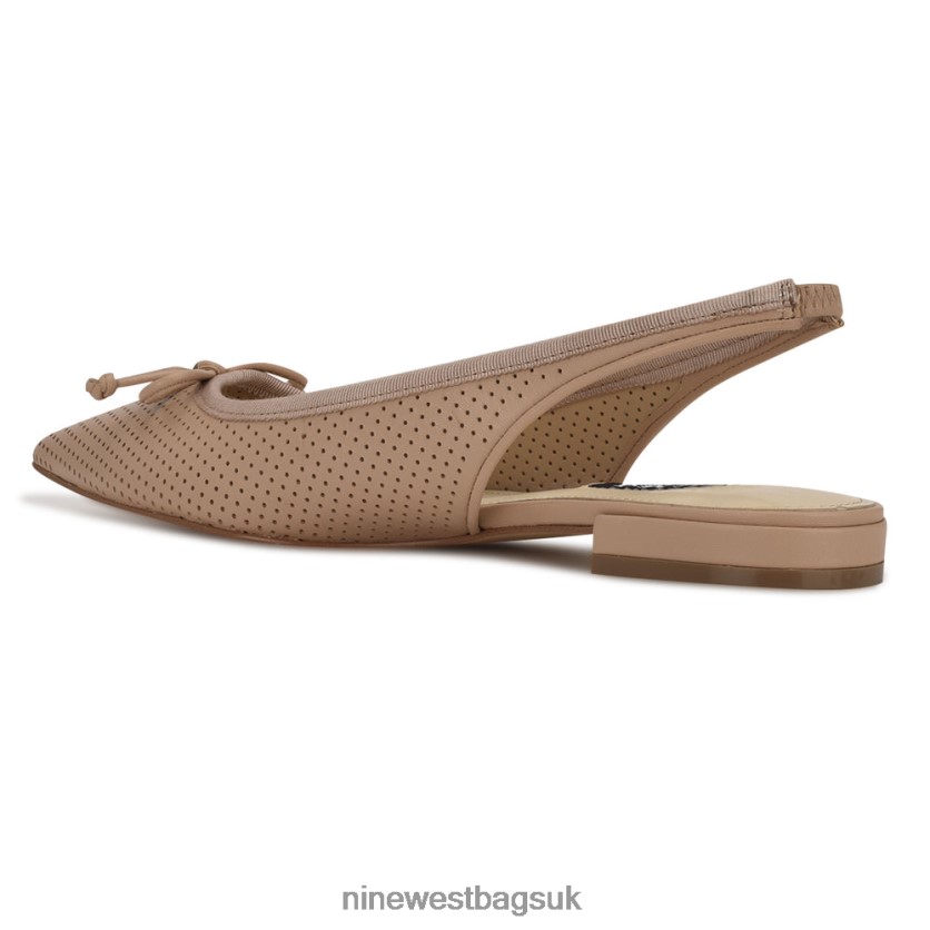 Nine West Livi Slingback Pointy Toe Flats RFX40B2343 - Nine West UK Sale