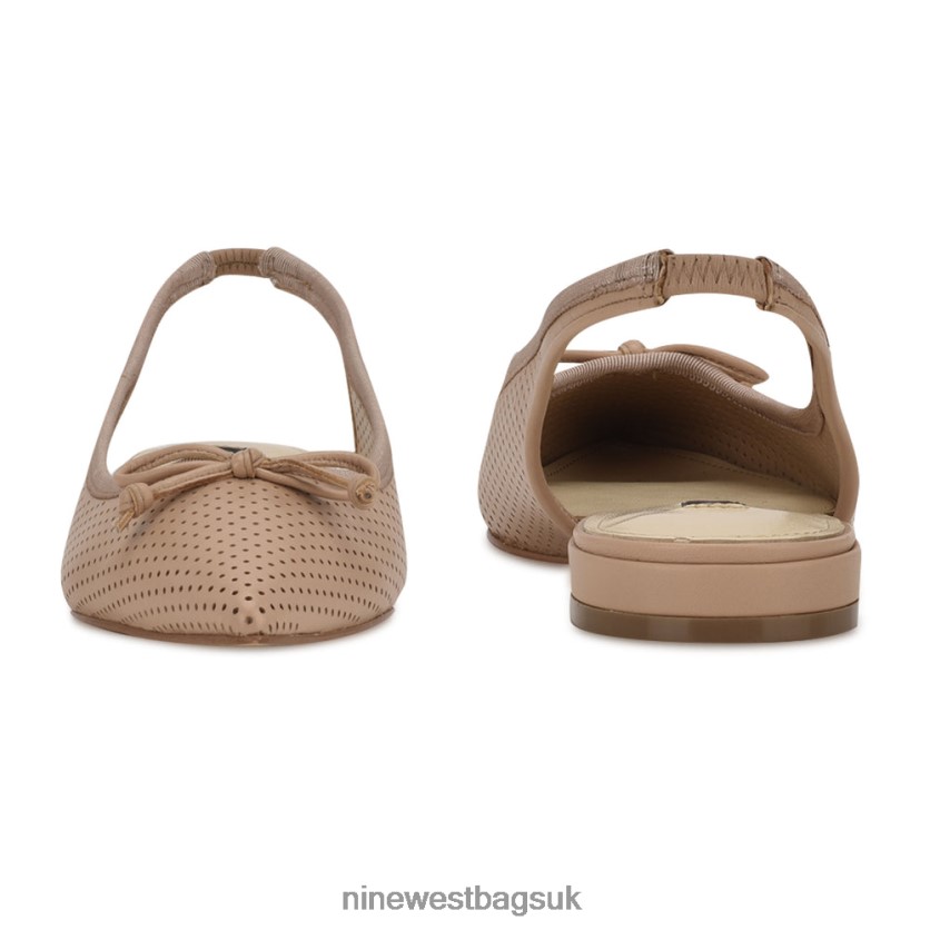 Nine West Livi Slingback Pointy Toe Flats RFX40B2343 - Nine West UK Sale
