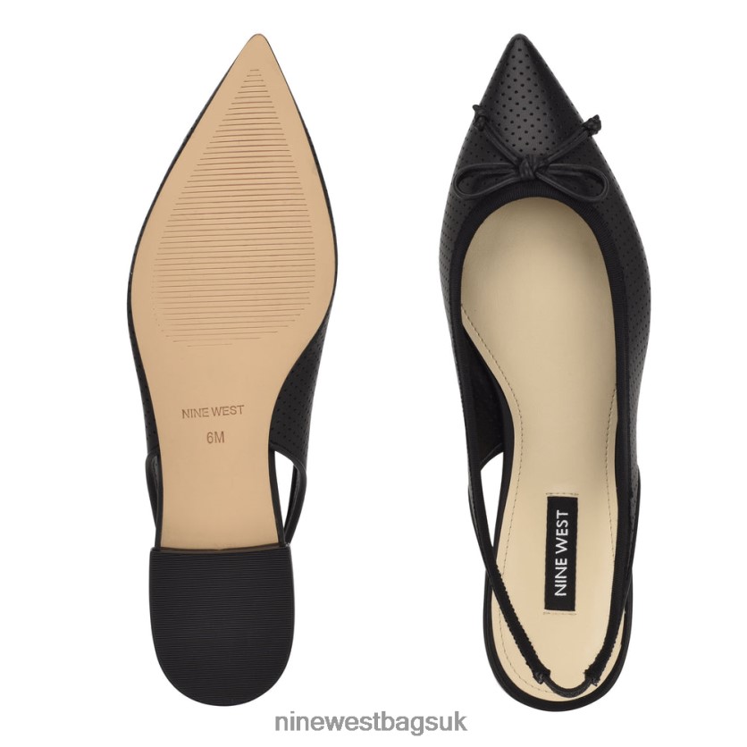 Nine West Livi Slingback Pointy Toe Flats RFX40B2344 - Nine West Bags UK