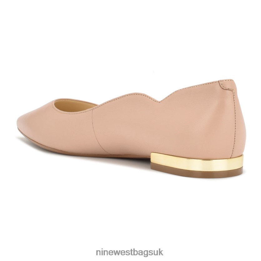 Nine West Lovlady Pointy Toe Flats RFX40B2300 - Nine West Bags UK Barely Nude