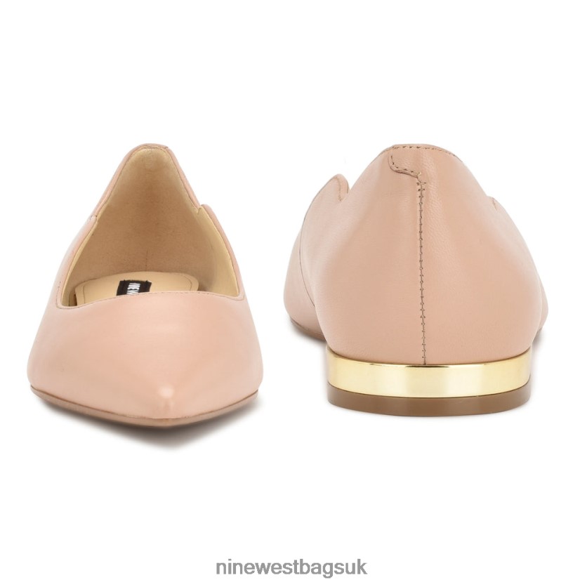 Nine West Lovlady Pointy Toe Flats RFX40B2300 - Nine West Bags UK Barely Nude