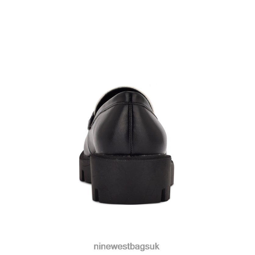 Nine West Maibel Slip-On Loafers RFX40B2078 - Nine West Sandals UK Jet Black