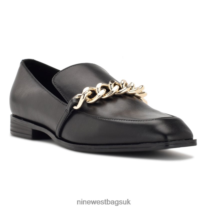 Nine West Onxe Slip-On Loafers RFX40B2158 - Nine West Sandals UK Black Leather