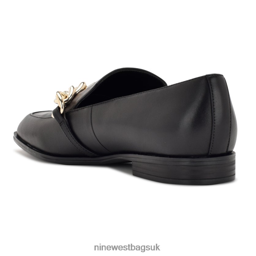 Nine West Onxe Slip-On Loafers RFX40B2158 - Nine West Sandals UK Black Leather