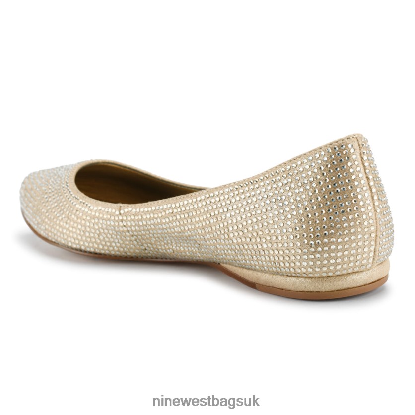 Nine West Speakup Almond Toe Flats RFX40B2238 - Nine West Sandals UK