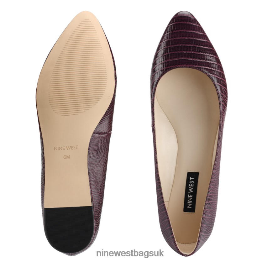 Nine West Speakup Almond Toe Flats RFX40B2239 - Nine West UK Sale