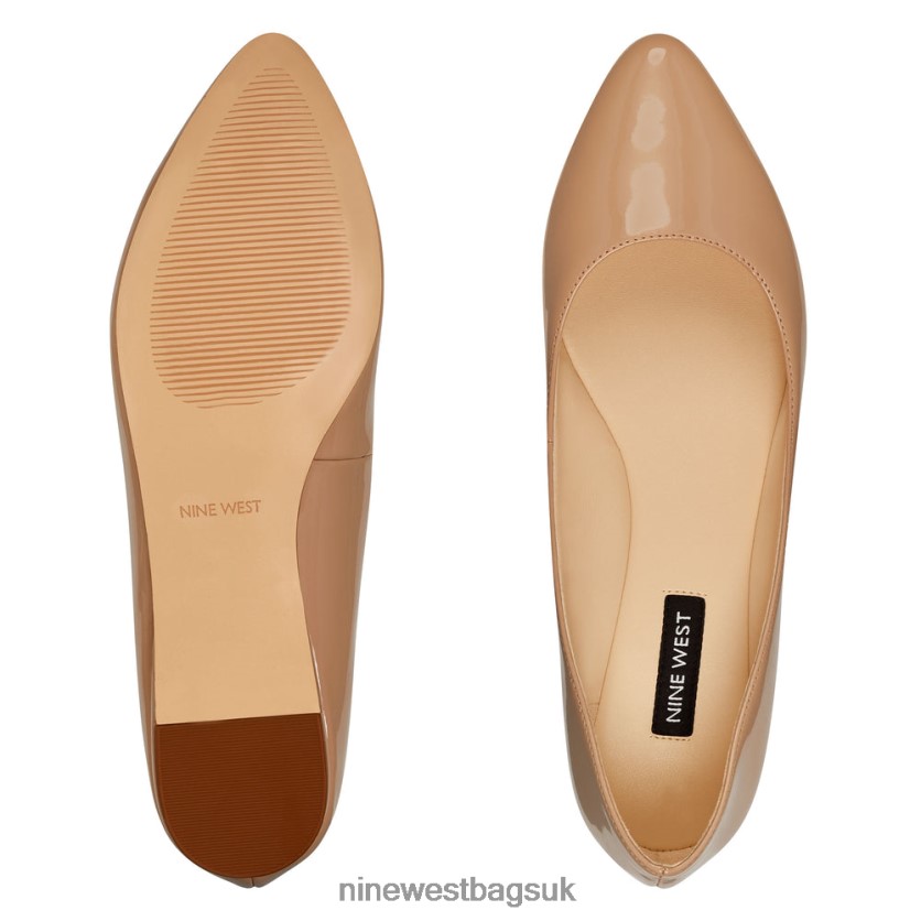 Nine West Speakup Almond Toe Flats RFX40B2279 - Nine West UK Sale