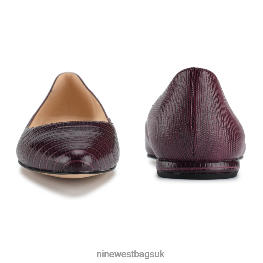 Nine West Speakup Almond Toe Flats RFX40B2286 - Nine West Sandals UK