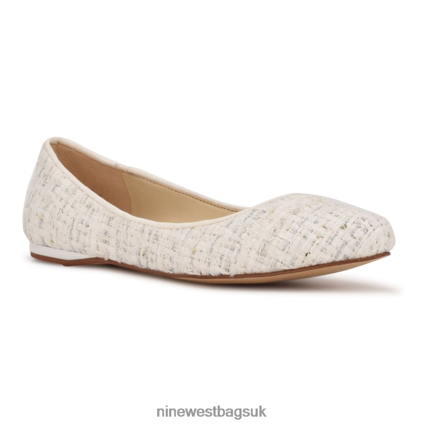 Nine West Speakup Almond Toe Flats RFX40B2358 - Nine West Sandals UK