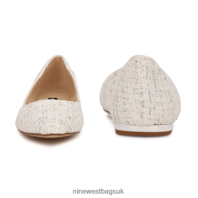 Nine West Speakup Almond Toe Flats RFX40B2358 - Nine West Sandals UK