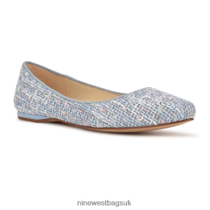 Nine West Speakup Almond Toe Flats RFX40B2359 - Nine West UK Sale