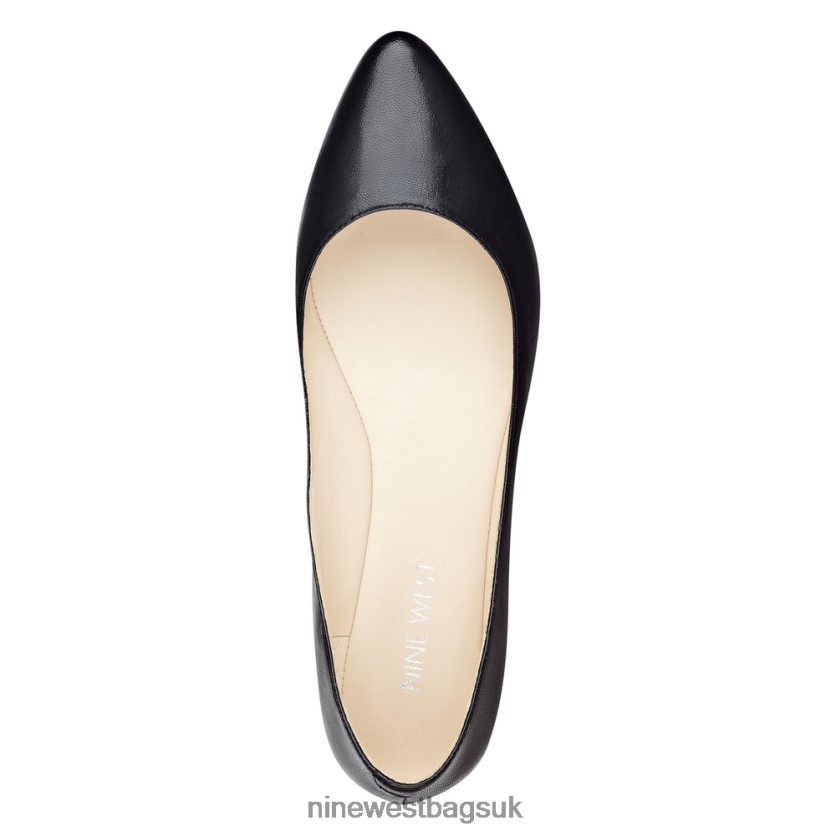 Nine West Speakup Almond Toe Flats RFX40B2372 - Nine West Bags UK Black Patent