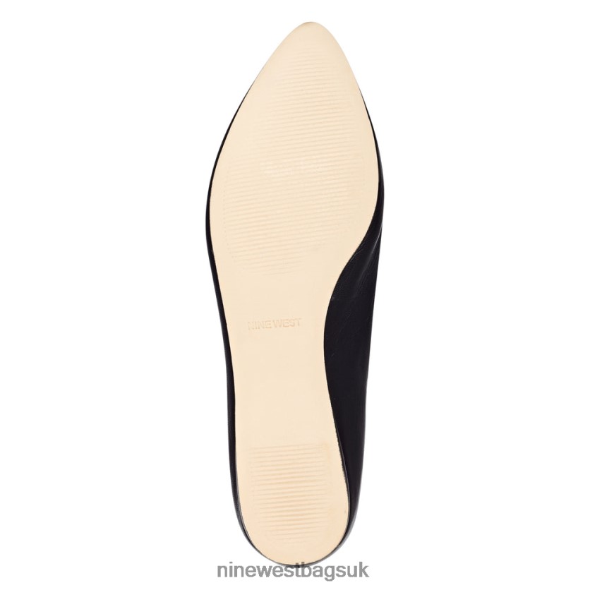 Nine West Speakup Almond Toe Flats RFX40B2372 - Nine West Bags UK Black Patent