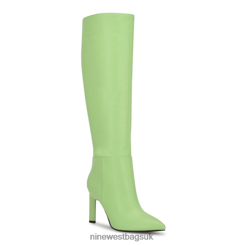Nine West Eardy Heeled Boots RFX40B1065 - Nine West UK Neon Green