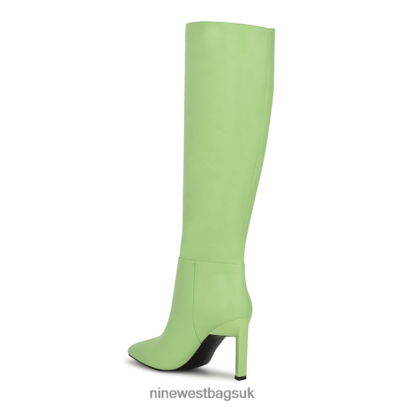 Nine West Eardy Heeled Boots RFX40B1065 - Nine West UK Neon Green