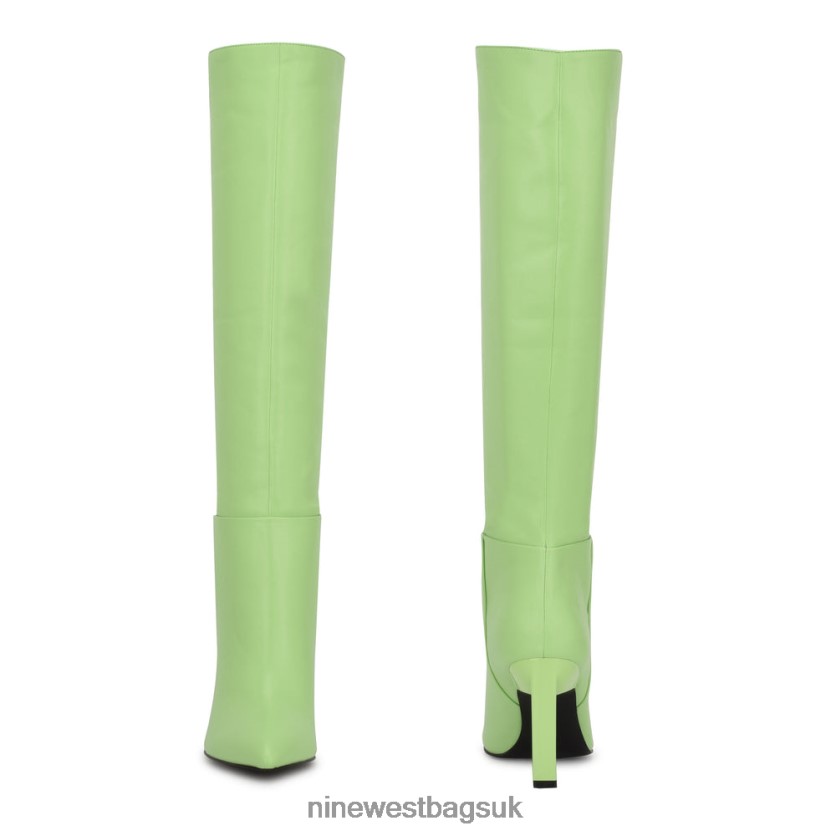 Nine West Eardy Heeled Boots RFX40B1065 - Nine West UK Neon Green