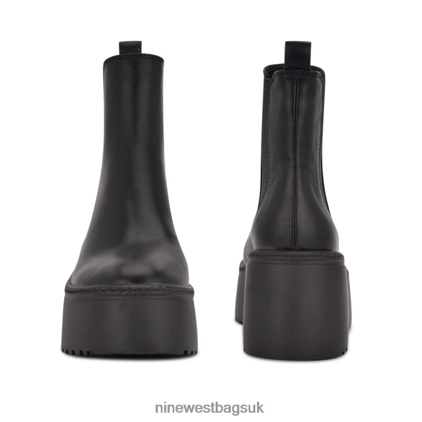 Nine West Henrita Chelsea Platform Booties RFX40B2928 - Nine West UK Sale Black