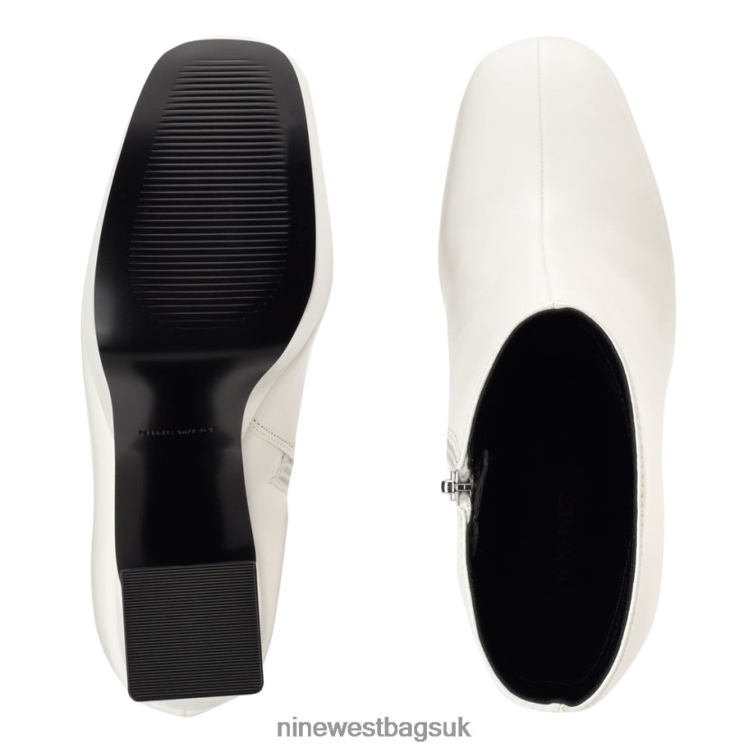 Nine West Klinda Platform Booties RFX40B2924 - Nine West UK Sale White