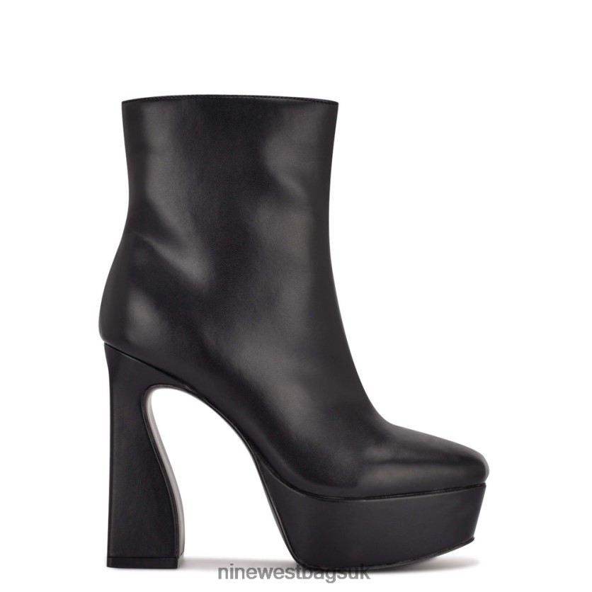 Nine West Klinda Platform Booties RFX40B2925 - Nine West Bags UK Black