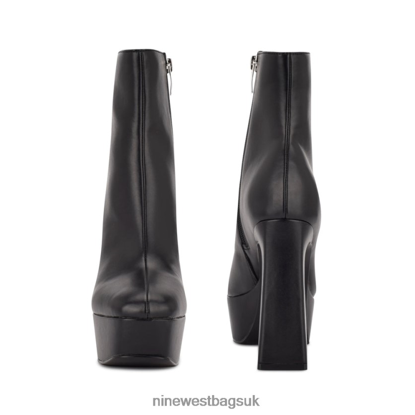 Nine West Klinda Platform Booties RFX40B2925 - Nine West Bags UK Black