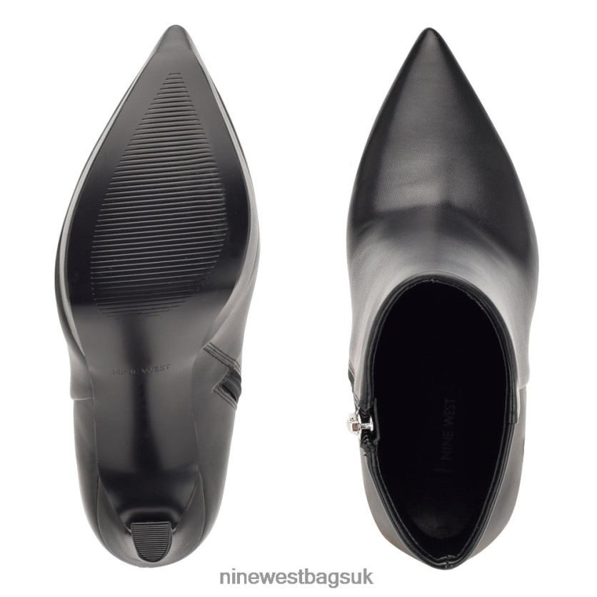 Nine West Loraa Platform Booties RFX40B2919 - Nine West Sandals UK Black