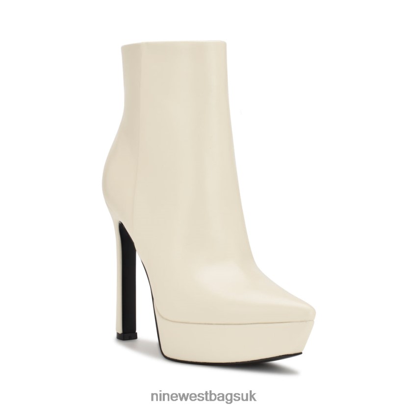 Nine West Loraa Platform Booties RFX40B2923 - Nine West Sandals UK Chic Cream