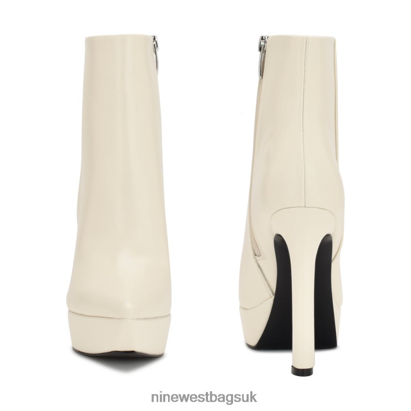Nine West Loraa Platform Booties RFX40B2923 - Nine West Sandals UK Chic Cream
