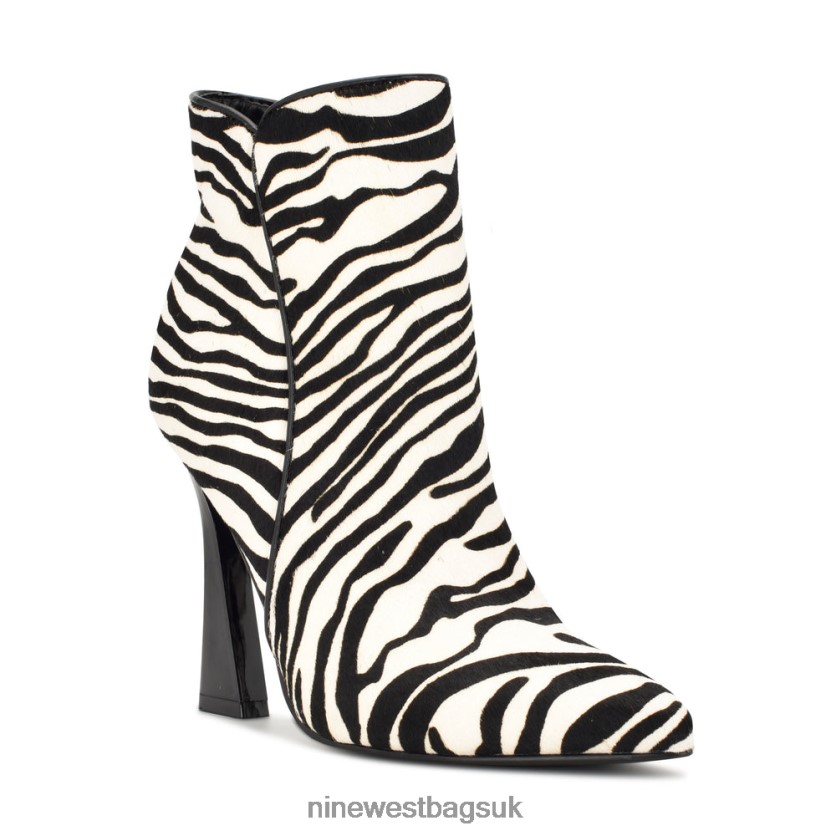 Nine West Torrie Dress Booties RFX40B2906 - Nine West UK Zebra Haircalf