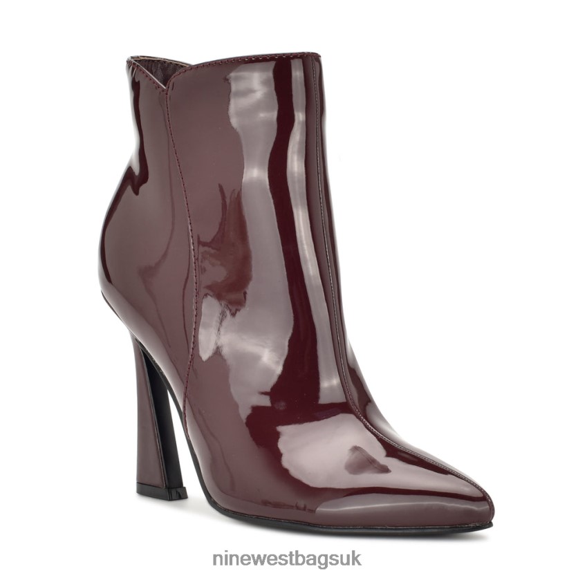 Nine West Torrie Dress Booties RFX40B2942 - Nine West UK Wine Patent
