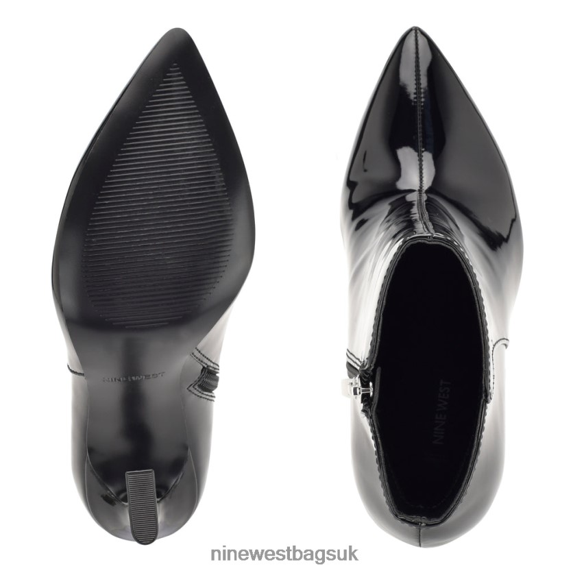 Nine West Torrie Dress Booties RFX40B2950 - Nine West UK Black Patent