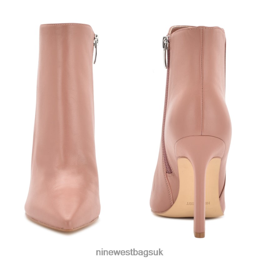 Nine West Torrie Dress Booties RFX40B2953 - Nine West Bags UK Light Rust Leather