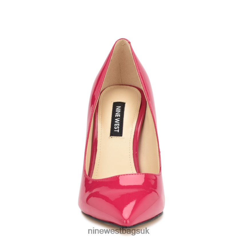 Nine West Bliss Pointy Toe Pumps RFX40B1261 - Nine West UK Magenta Patent