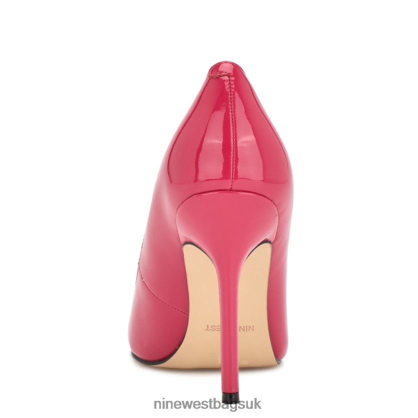 Nine West Bliss Pointy Toe Pumps RFX40B1261 - Nine West UK Magenta Patent