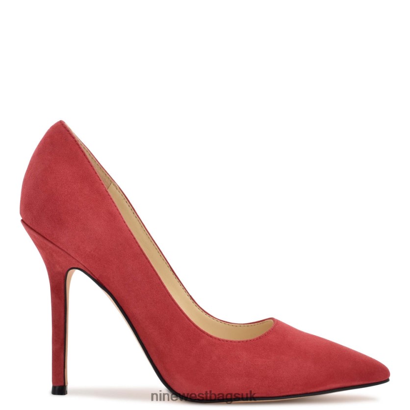 Nine West Bliss Pointy Toe Pumps RFX40B1308 - Nine West Bags UK Red Suede