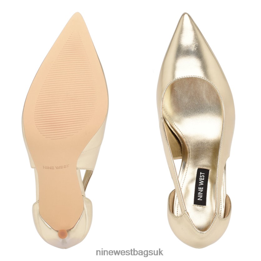 Nine West Favon Cut Out Pumps RFX40B1270 - Nine West Sandals UK Platino