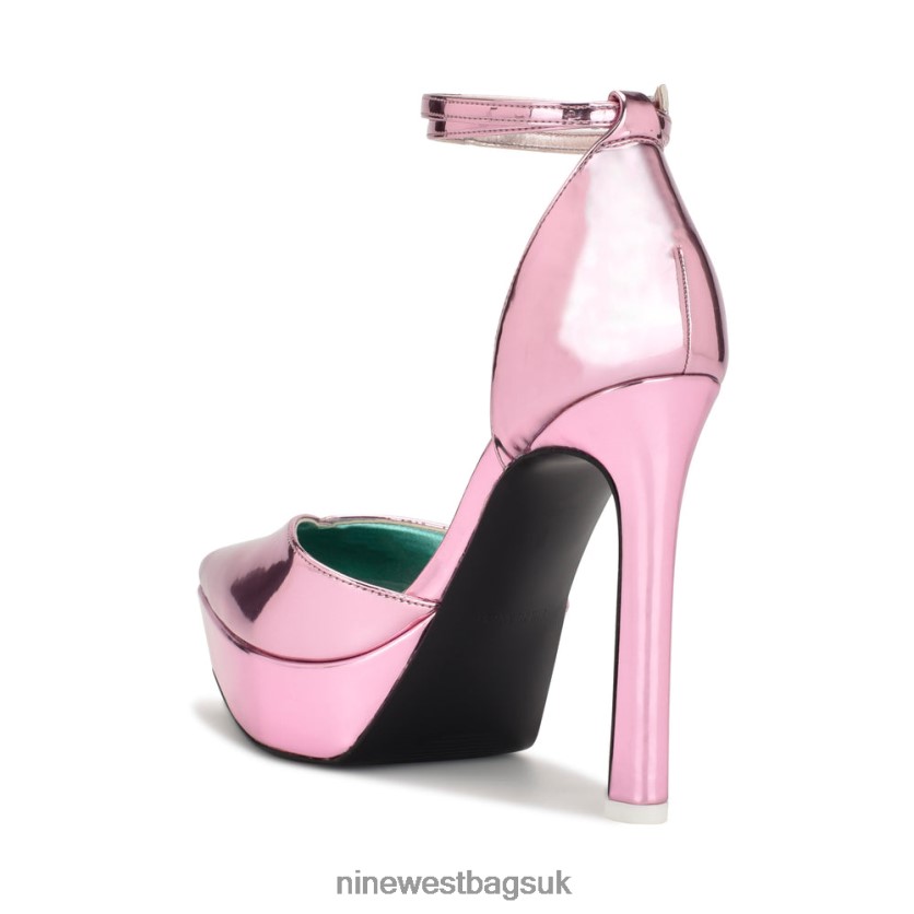 Nine West Linda Ankle Wrap Platform Pumps RFX40B1338 - Nine West Sandals UK