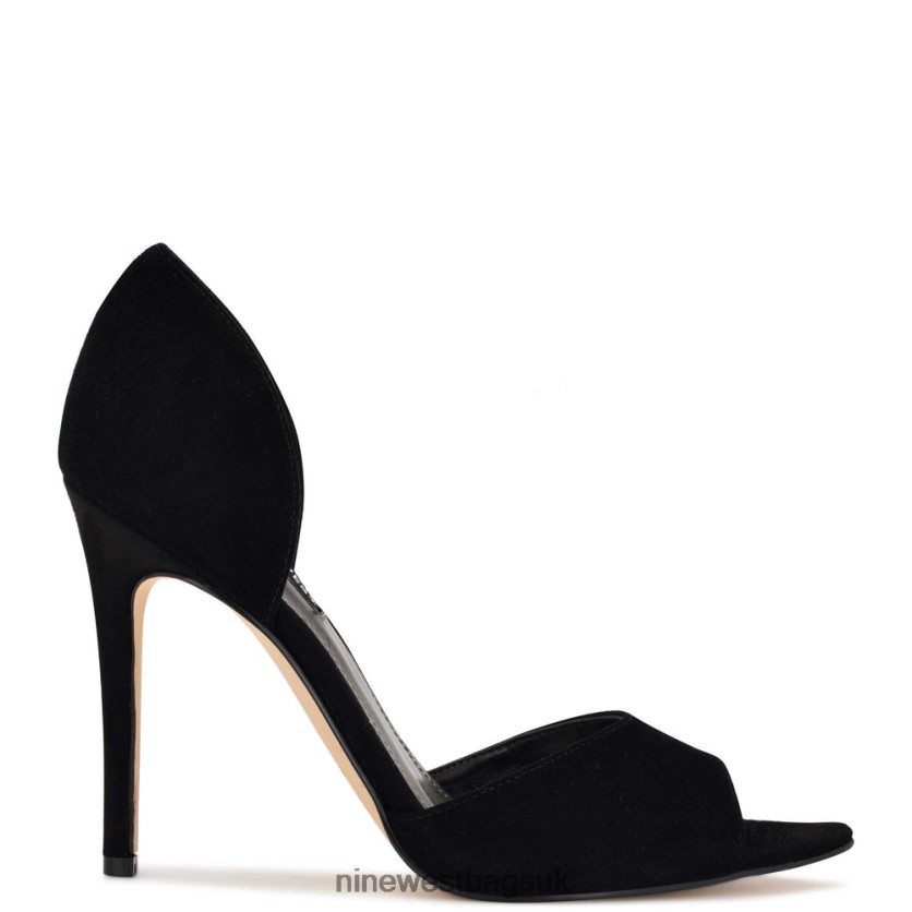 Nine West Price Peep Toe Pumps RFX40B1317 - Nine West UK Black Suede