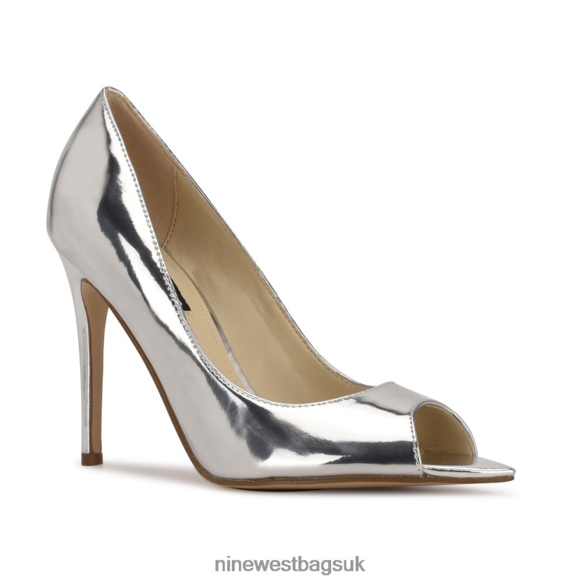 Nine West Prizz Open Toe Pumps RFX40B1475 - Nine West UK Sale