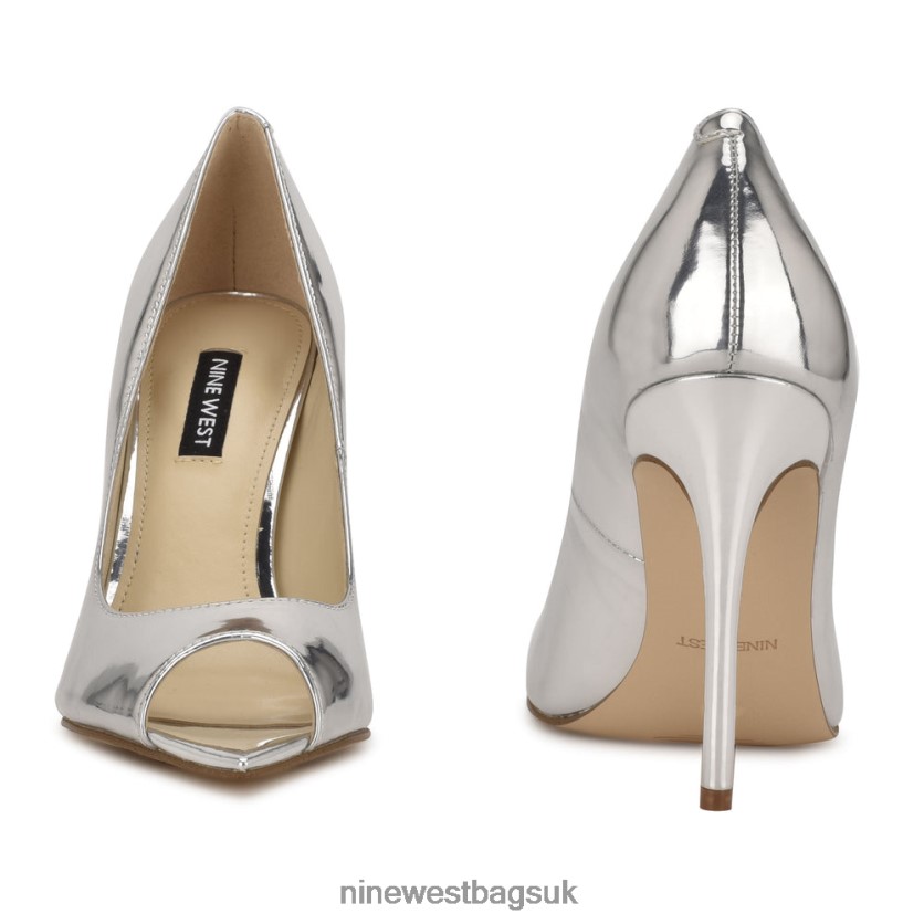 Nine West Prizz Open Toe Pumps RFX40B1475 - Nine West UK Sale
