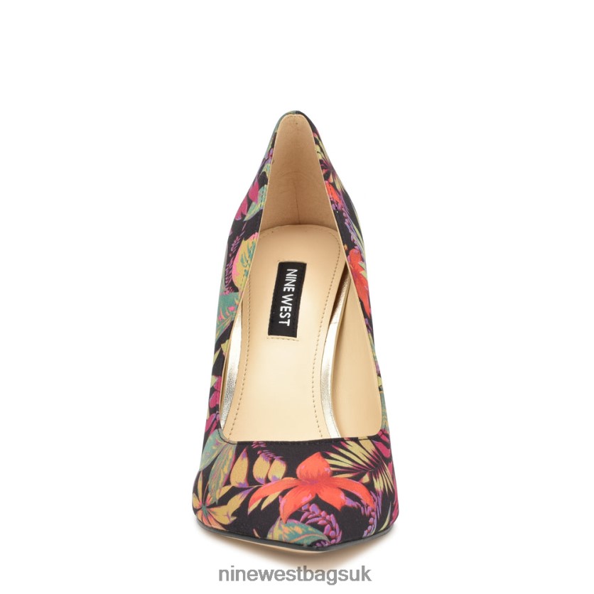 Nine West Tatiana Pointy Toe Pumps RFX40B1255 - Nine West UK Sale Tropical Floral
