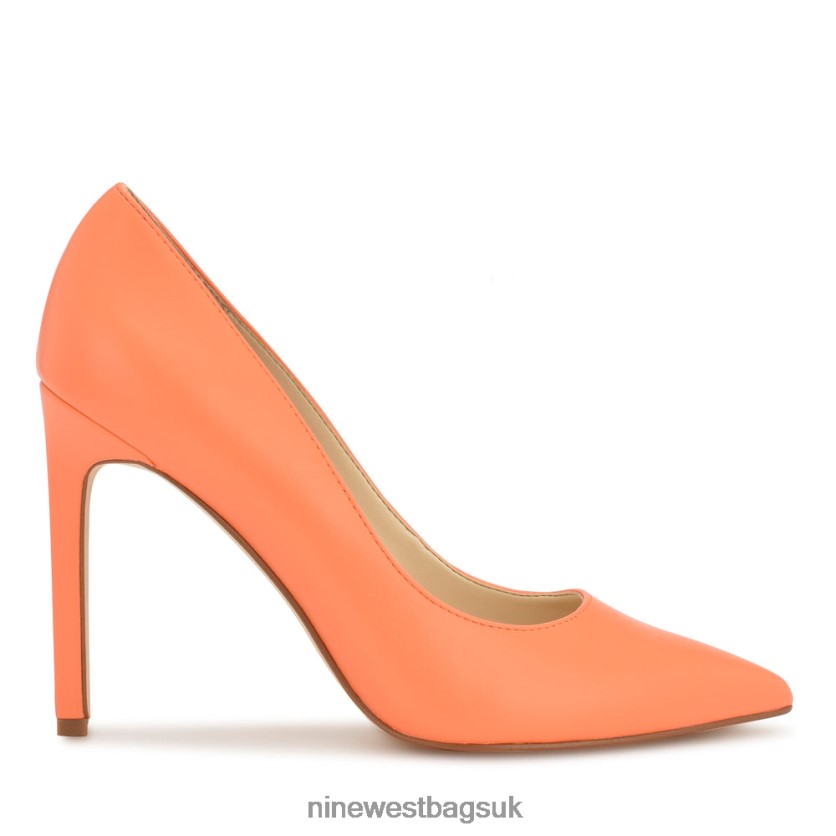 Nine West Tatiana Pointy Toe Pumps RFX40B1256 - Nine West Bags UK Perfect Orange