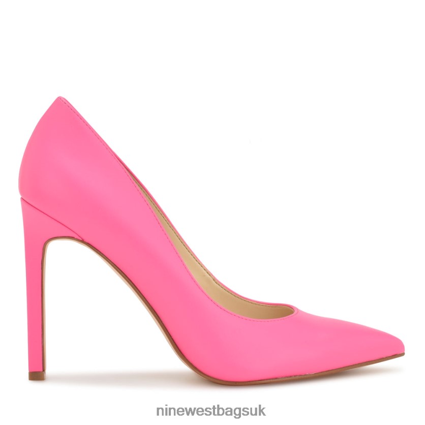 Nine West Tatiana Pointy Toe Pumps RFX40B1257 - Nine West UK Neon Pink