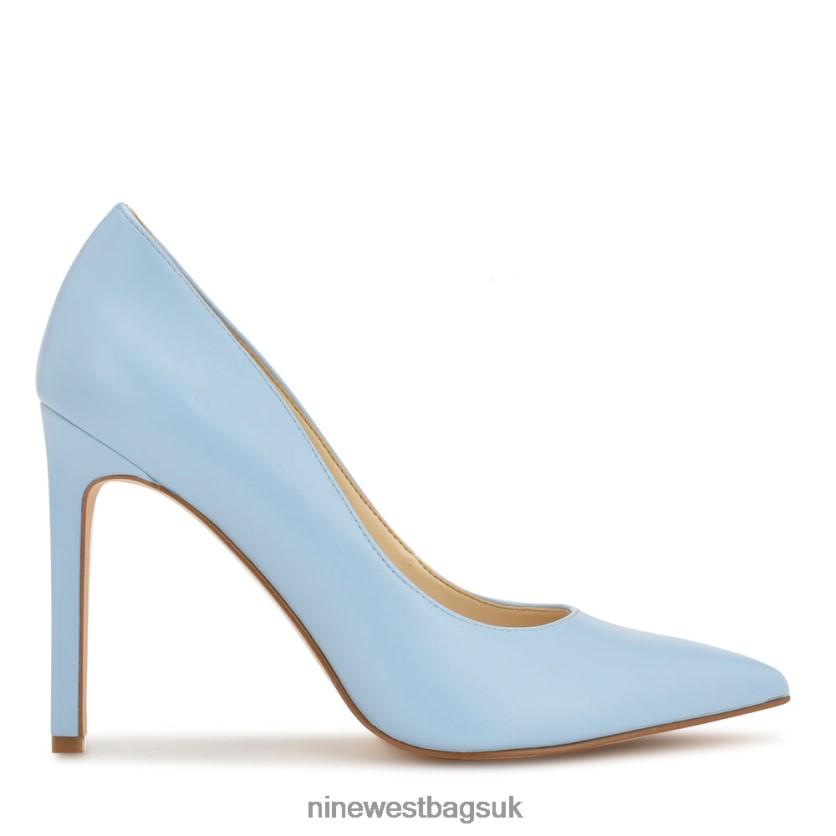 Nine West Tatiana Pointy Toe Pumps RFX40B1258 - Nine West Sandals UK Baby Blue