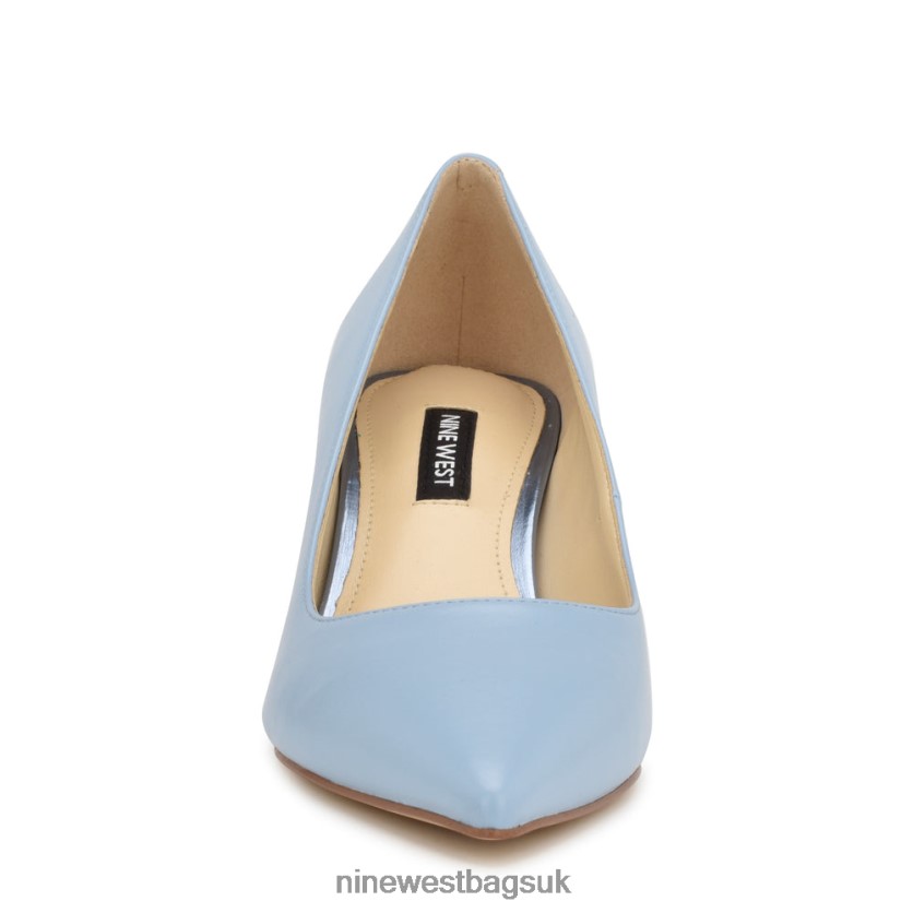 Nine West Arlene Pointy Toe Pumps RFX40B1158 - Nine West Sandals UK Light Blue