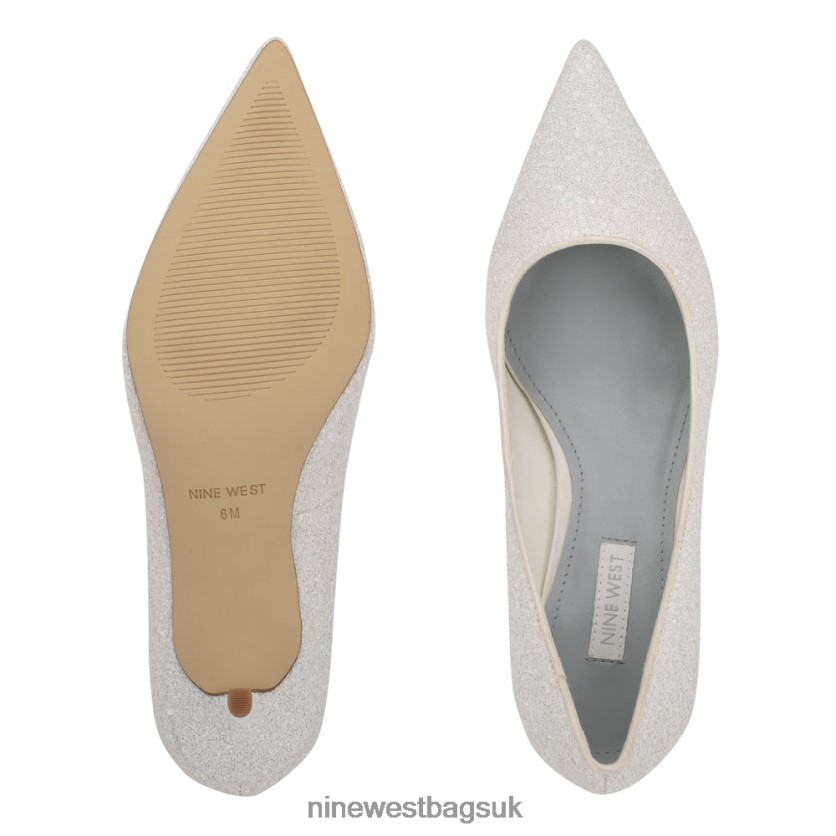 Nine West Arlene Pointy Toe Pumps RFX40B1181 - Nine West UK Pearl Glitter