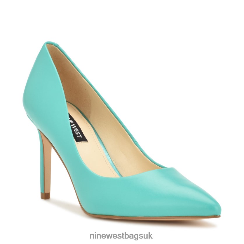 Nine West Ezra Pointy Toe Pumps RFX40B1184 - Nine West Bags UK Aquamarine Green