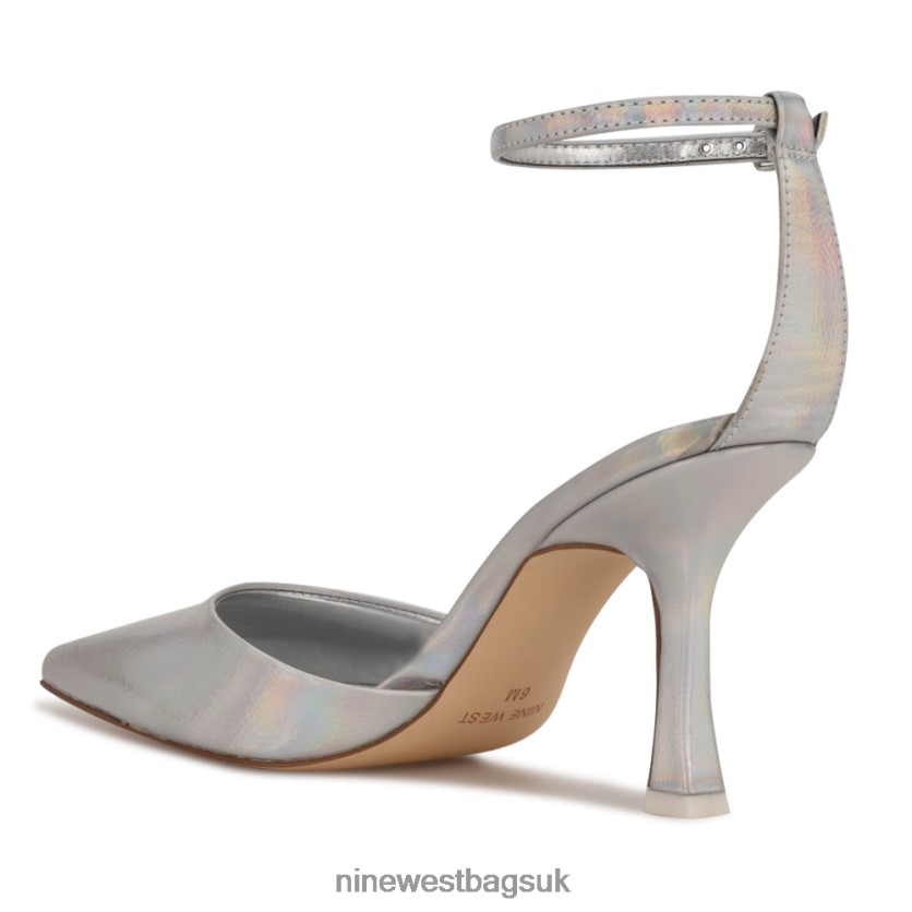 Nine West Shaply Pointy Toe Ankle Strap Pumps RFX40B1210 - Nine West Sandals UK