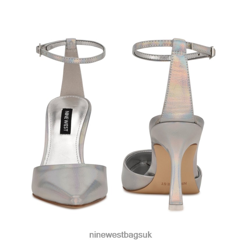 Nine West Shaply Pointy Toe Ankle Strap Pumps RFX40B1210 - Nine West Sandals UK